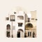 Minimalist Collages: Illustrated Apartment Design In Malta