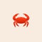 Minimalist Crab Design: Instagram-worthy Logo With Raw Character