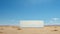 Minimalist Desert Horizon: A Photorealistic Still Life Painting