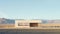 Minimalist Desert House: A Photorealist Masterpiece Of Postmodern Architecture