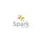 Minimalist design Spark blink glamour logo design