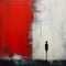 Minimalist Expressionism Art: Urban Noir Atmosphere With Emotional Human Connections