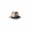 Minimalist Fedora Hat Illustration On White Background