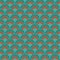 Minimalist fish scales squama background, vector seamless fabric pattern, tiled textile print.