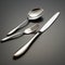 Minimalist Futuristic Cutlery Set