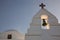 minimalist greek church detail