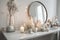 minimalist holiday decor with a touch of sparkle and shine