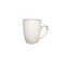 Minimalist image of ceramic cup isolated object, simple coffee mug concept for artwork display