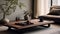 Minimalist Japanese-inspired Coffee Table For Serene Futons Scene