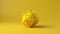 Minimalist Lemonade Icosahedron Satin Design