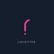 Minimalist letter r with dots, awesome monogram. Lowercase letter for modern and creative logo concept. Initials