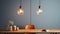 Minimalist Pendant Lights Over Dining Table: Clear Edge Definition, Urban Energy