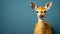 Minimalist Photography: Charming Fawn In Digital Manipulation