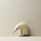 Minimalist Photography Of Cute Anteater In Japanese Minimalism Style