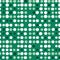 Minimalist Plaid Polkadot Vector Art In Green Duotone Colors