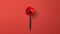 Minimalist Poppy Flower Pencil Template