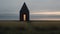 Minimalist Sculpture: A Confessional Depiction Of Dusk On The Northern Isle