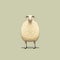 Minimalist Sheep Illustration In The Style Of Edward Gorey And Oliver Jeffers