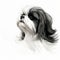 Minimalist Shih Tzu Dog Portrait Vector Illustration