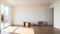 Minimalist Staging: Light And Airy Living Room With Bold Chromaticity