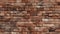 Minimalist Terracotta Brick Wall Pattern For Backgrounds