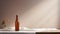 Minimalist Textiles: Spectacular Beer Bottle On Table