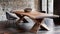 Minimalist Wooden Dining Table