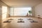 Minimalist Yoga Studio With Serene Ambiance