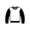 Minimalistic Black And White Sweater Icon