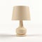 Minimalistic Cartoon Style Beige Table Lamp Model Preview