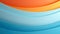 Minimalistic colorful abstract background from blue and orange colors