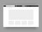 Minimalistic concept of web browser. Wireframes screens.