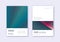 Minimalistic cover design template set