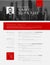 Minimalistic cv / resume template with header photo