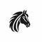 Minimalistic Horse Outline Icon - Crisp And Pixel-perfect Design