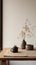 Minimalistic Japanese Door On Hemp Table: Whimsical And Subtle Still Life