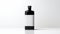 Minimalistic Japanese Wine Bottle Mockup On White Background