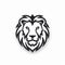 Minimalistic Lion Outline Icon - Crisp And Pixel-perfect Design
