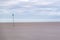 Minimalistic long exposure looking out to sea at Bawdsey, Suffolk, UK.