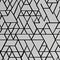 A minimalistic pattern of black triangles on a white background2, Generative AI