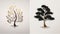 Minimalistic Tree Logo: A Serene Representation of Nature\\\'s Beauty, Made with Generative AI