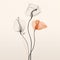 Minimalistic Wire Flower Sculptures: Delicate, Dreamy, And Elegant