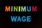 Minimum wage worker money salary business employment compensation