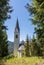 The mining chapel of S. Maddalena. The Gothic chapel was built in 1480 by the miners of Monteneve, Ridanna Valley, Racines, South