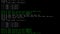 Mining cryptocurrency program code on display PC using cryptic software -