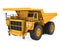 Mining Haul Truck Isolated