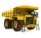 Mining Haul Truck Isolated