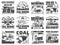 Mining industry equipment and miner tool icons