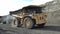 Mining, quarry, dump truck