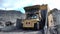 Mining, quarry, dump truck